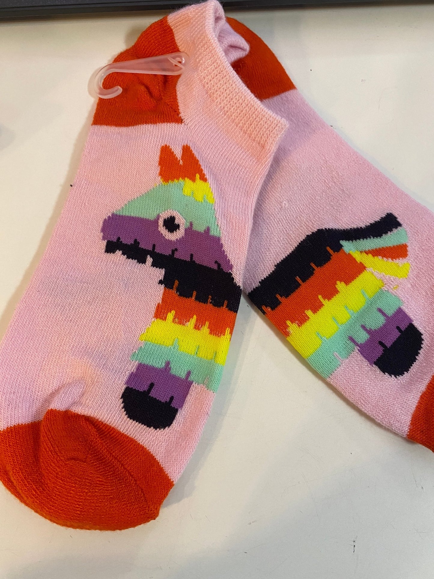 Piñata Pink Party Ladies Socks