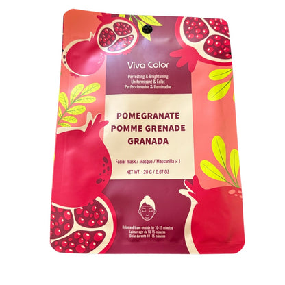 Facial Sheet Mask Pomegranate - Perfecting & Brightening