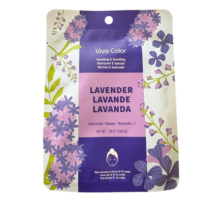 Facial Sheet Mask Lavender - Nourishing & Smoothing