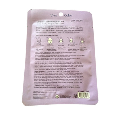 Facial Sheet Mask Lavender - Nourishing & Smoothing