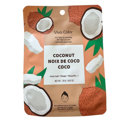 Facial Sheet Sheet Mask Coconut- Refreshing & Relaxing