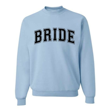 Bride Graphic Letter Crewneck Sweater