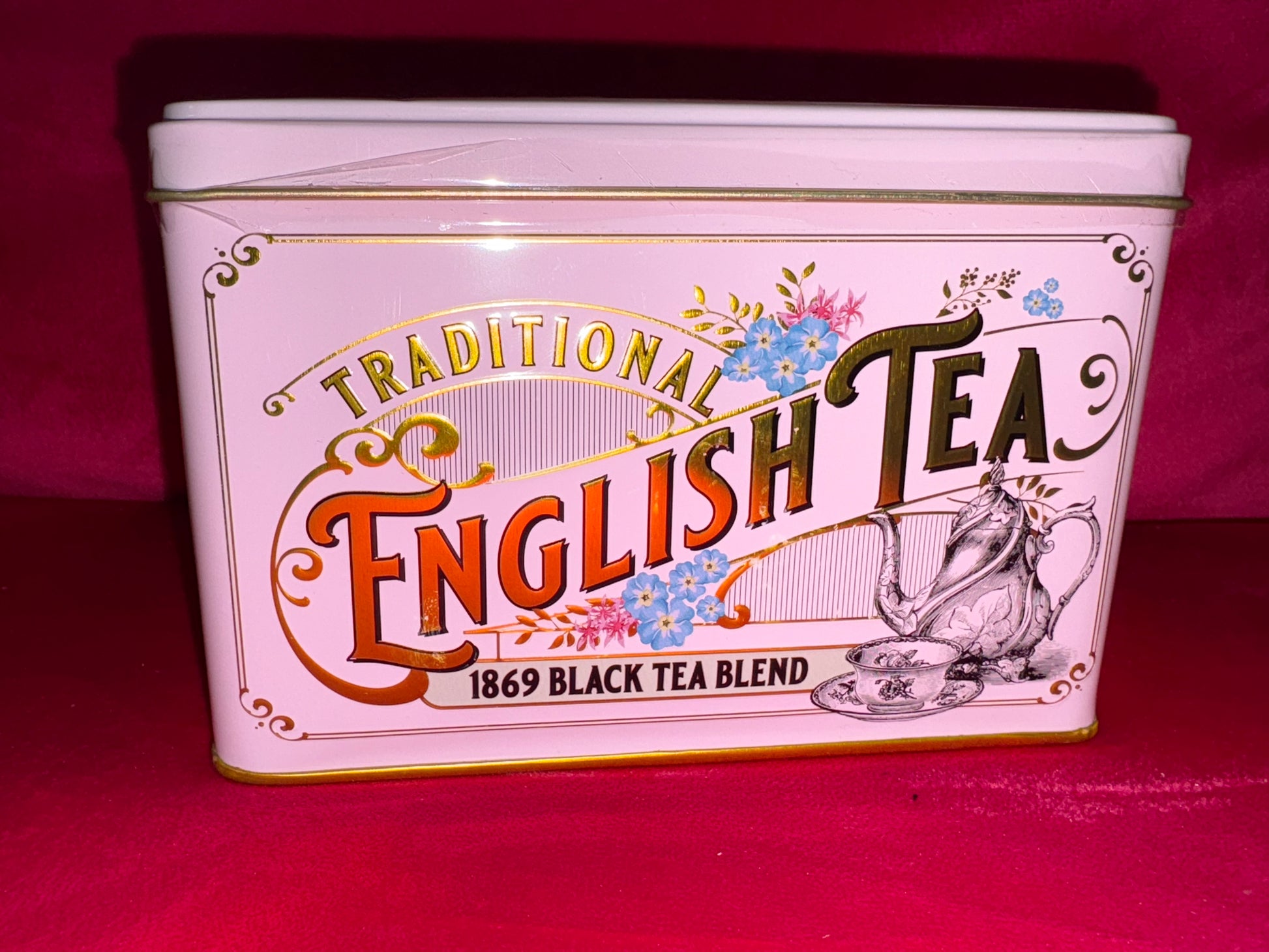Pink Tin Traditional English Tea - 1869 Black Tea Blend 
