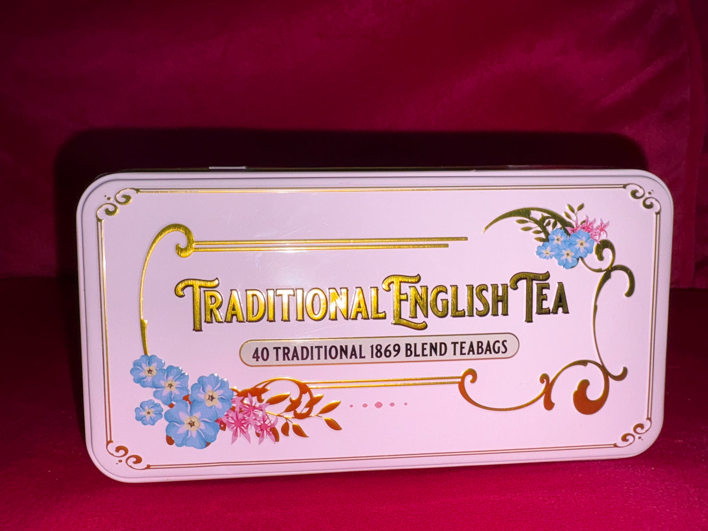 Pink Tin Traditional English Tea - 1869 Black Tea Blend