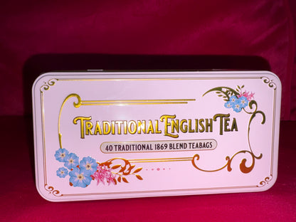 Pink Tin Traditional English Tea - 1869 Black Tea Blend
