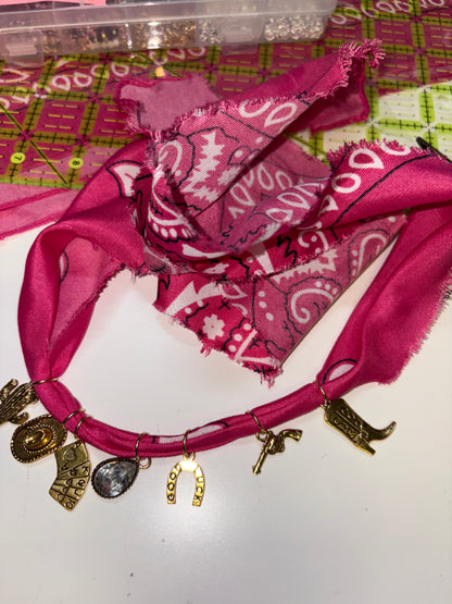 Bandana Charm Jewelry DIY
