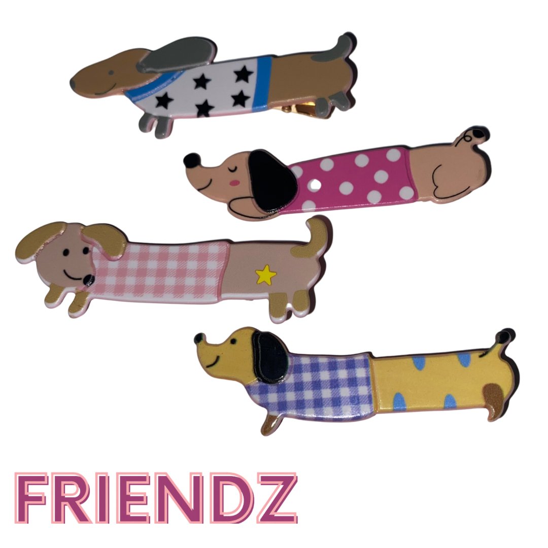 Doxie Dachshund Dog Hair Clip