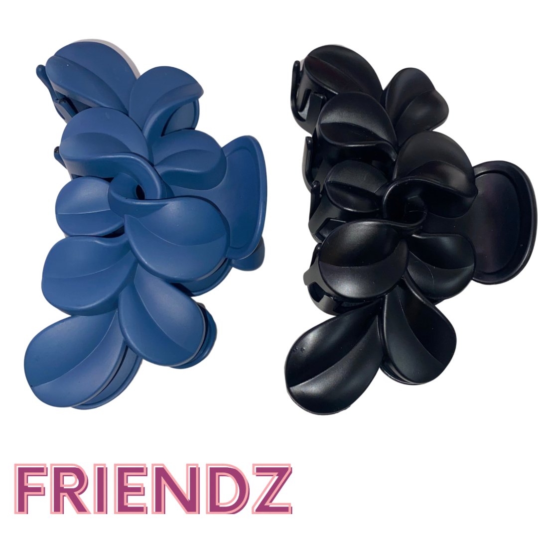 Large Flower Petal Hair Claw at FRIENDZ IN ALDERGROVE 