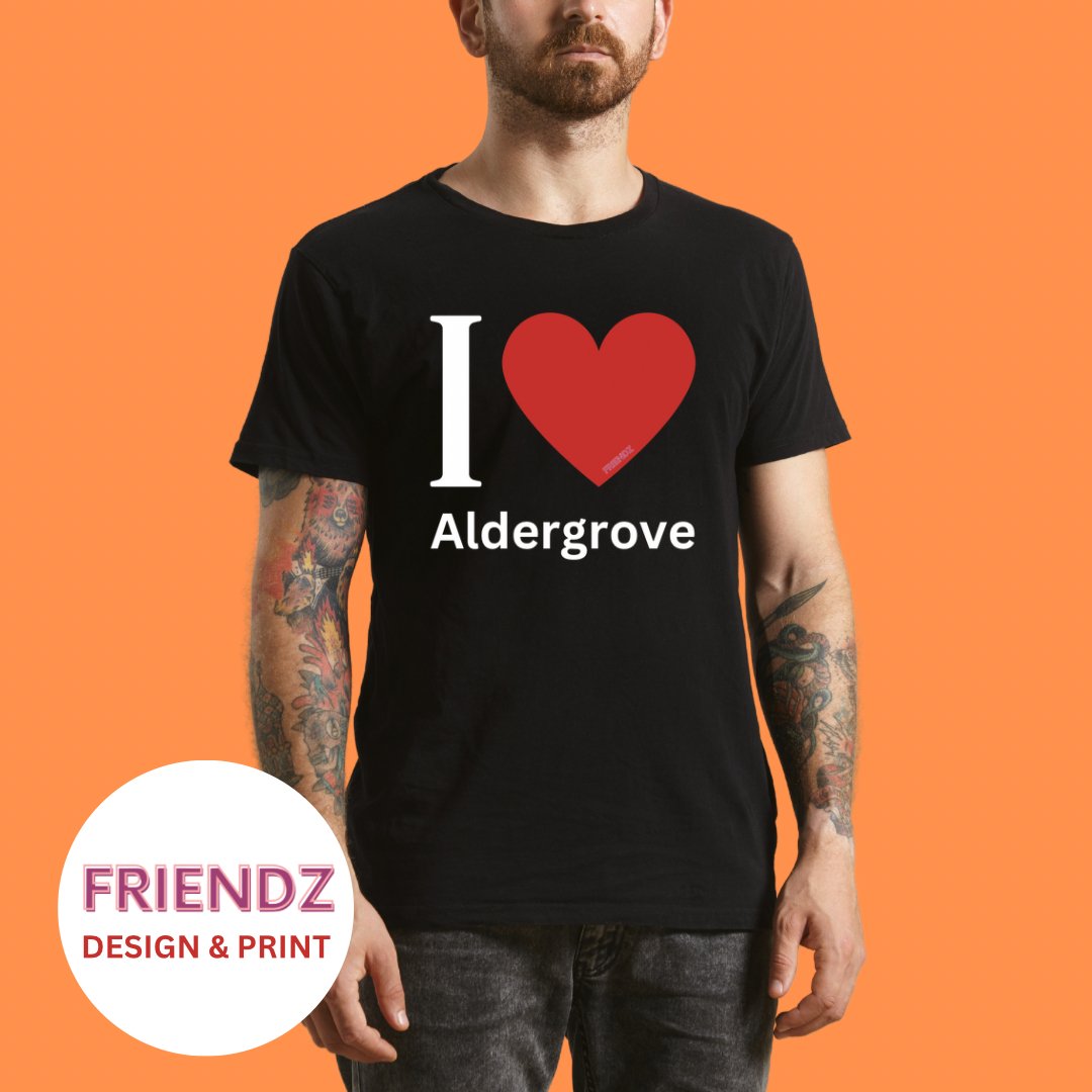 T-shirt graphique souvenir I Heart Aldergrove