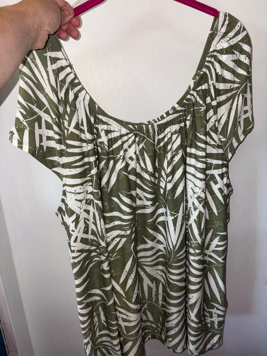 Ivy Green Eyelet Top