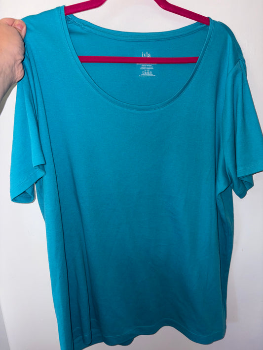 The Weekend Top Teal