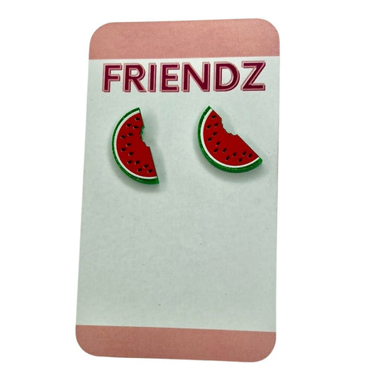 Watermelon Stud Earrings