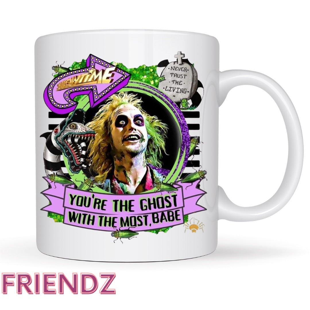 Beetle Juice Halloween Mug