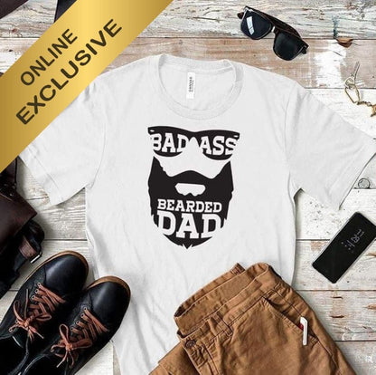 T-shirt graphique Badass Beard Dad