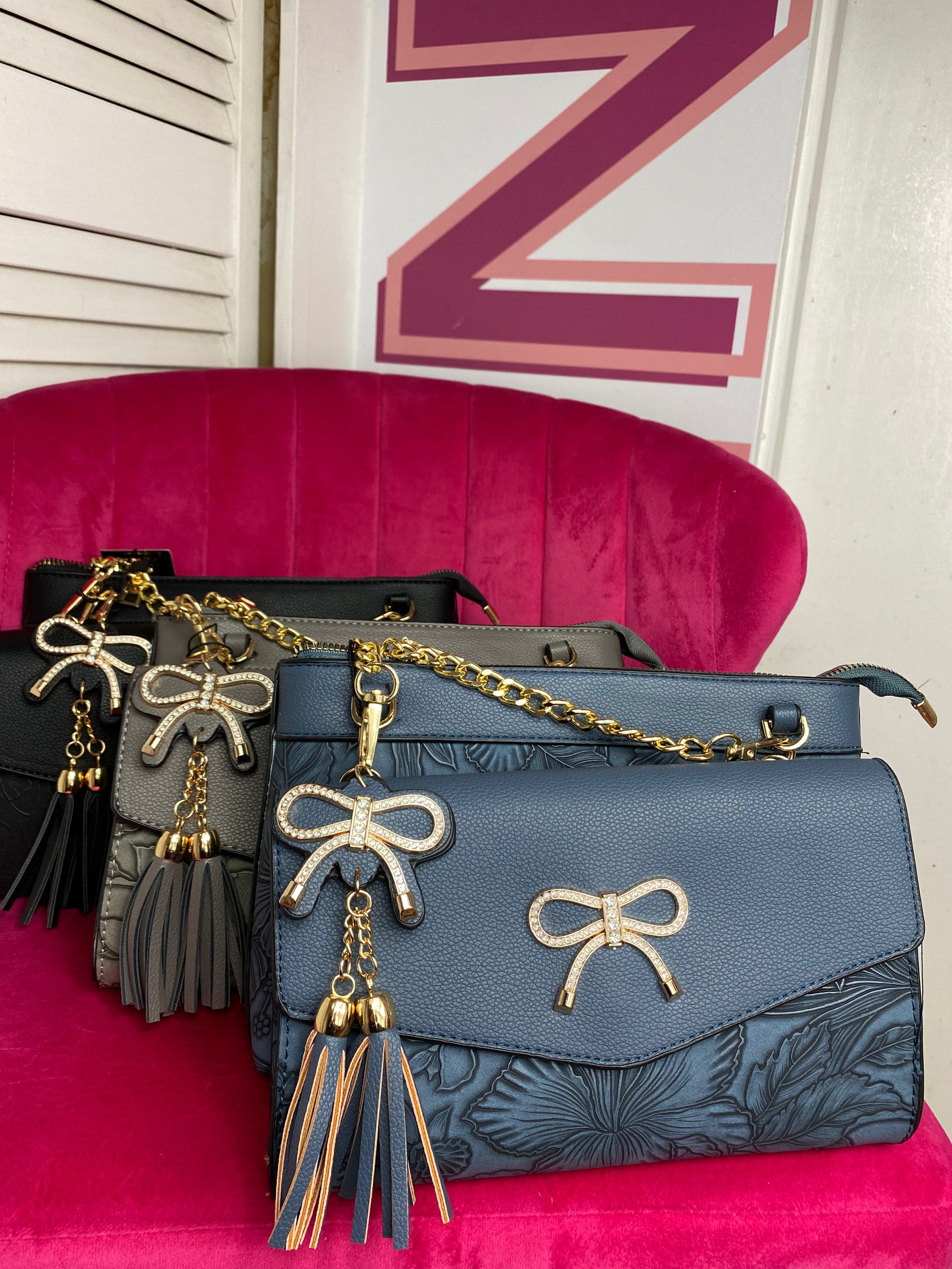 Dual Clutch Clutch Side Bag Tumi NASSAU SLG DOUBLE ZIP CLUTCH