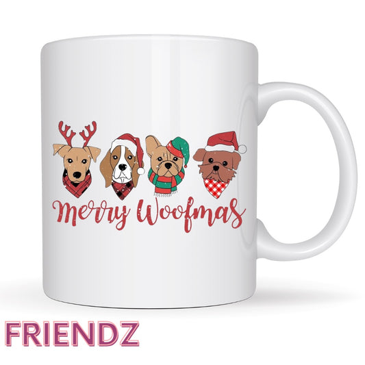 Merry Woofmas Dog Christmas Mug