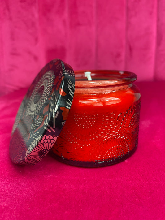 Signature Holiday Jar Candle with Decorative Lid 4oz