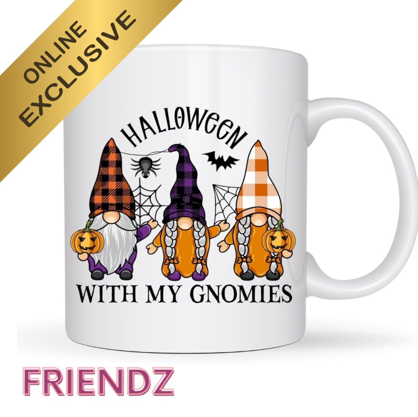 Halloween With My Gnome Grnomie  Mug