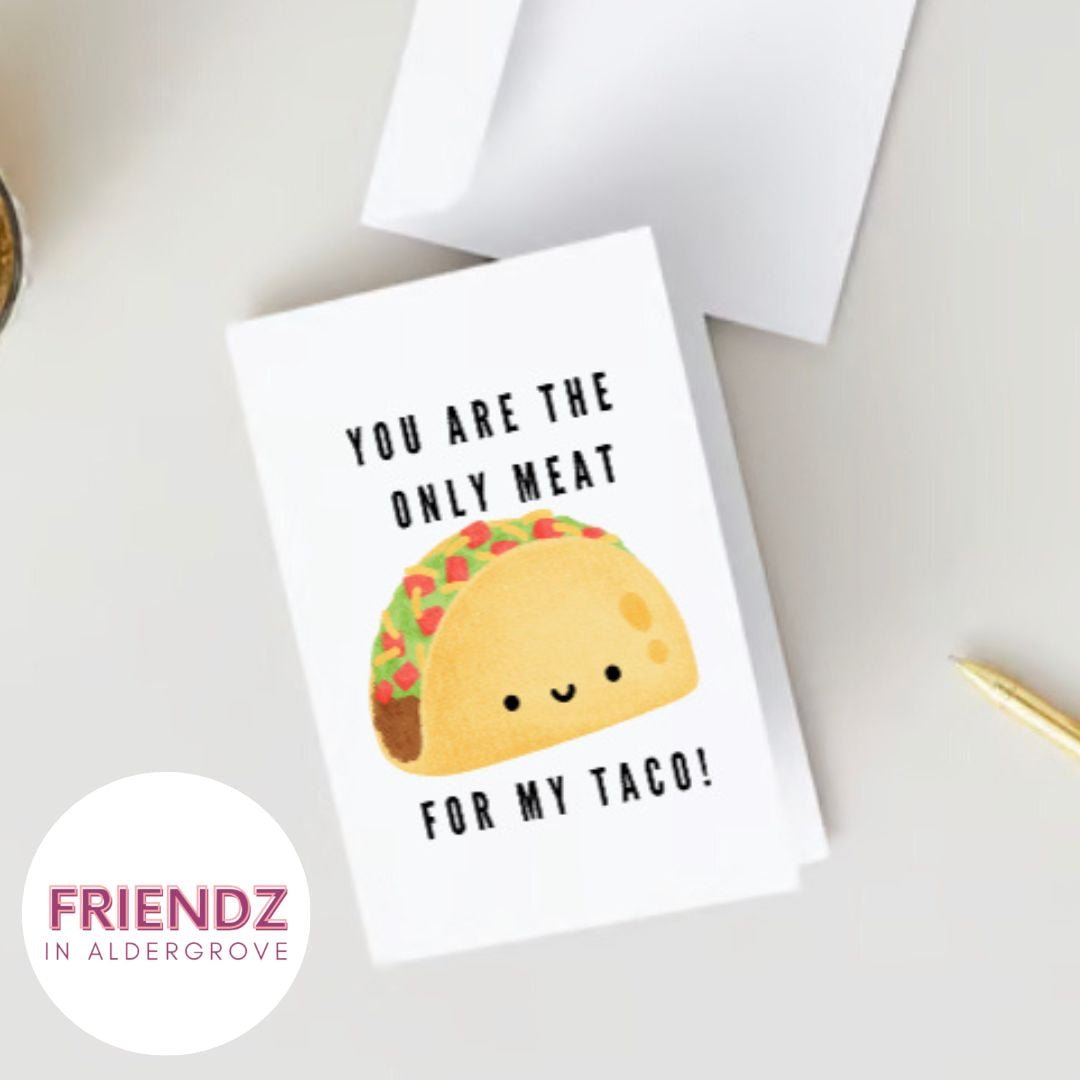 Taco Saint-Valentin | Carte de vœux