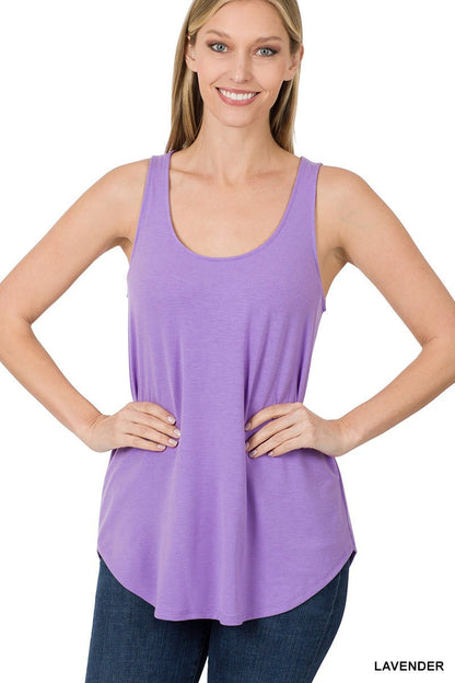 Lavender Hem Tank Top | ONLINE ONLY