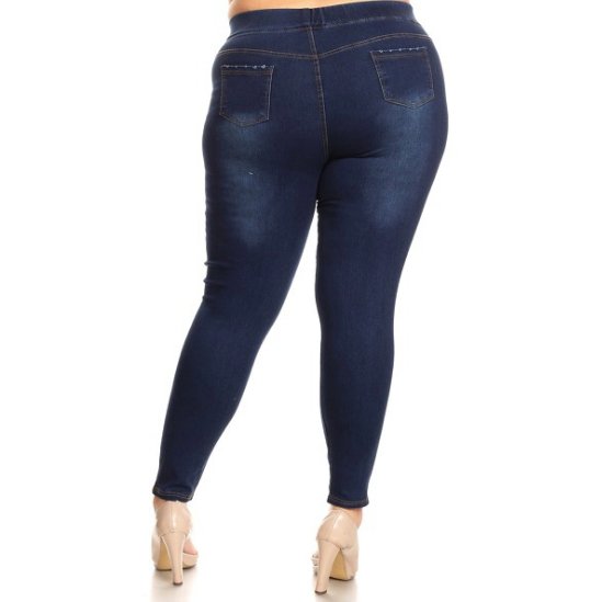 Jegging en jean skinny Kat Plus