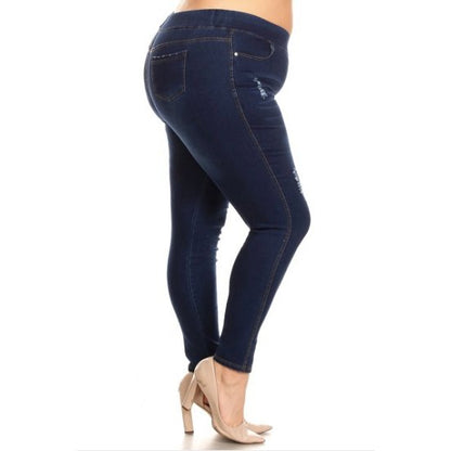 Jegging en jean skinny Kat Plus