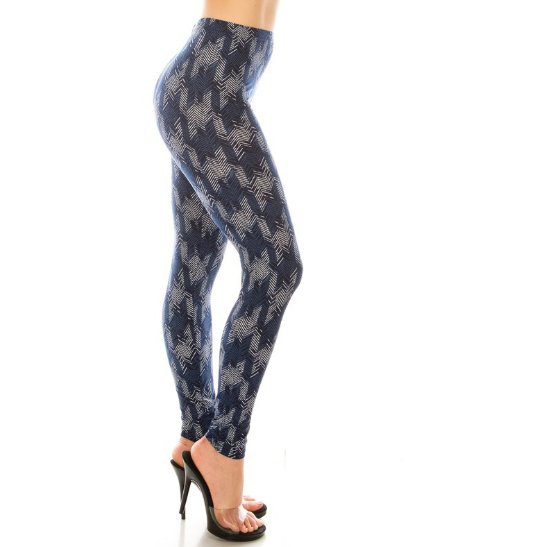 Legging imprimé zigzag