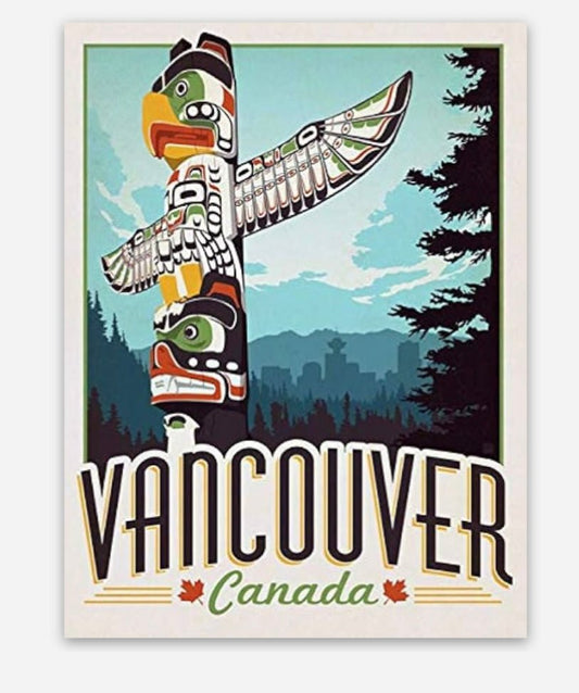 Vancouver Canada Sticker