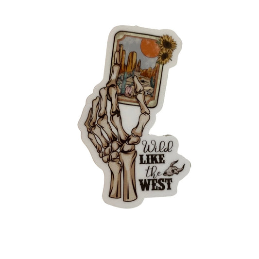 Wild Like the West Sticker