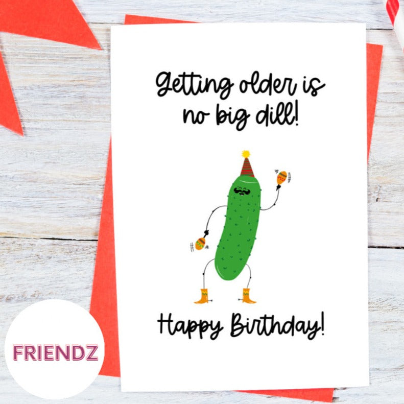 BIRTHDAY Greeting CARD | No Big Dill