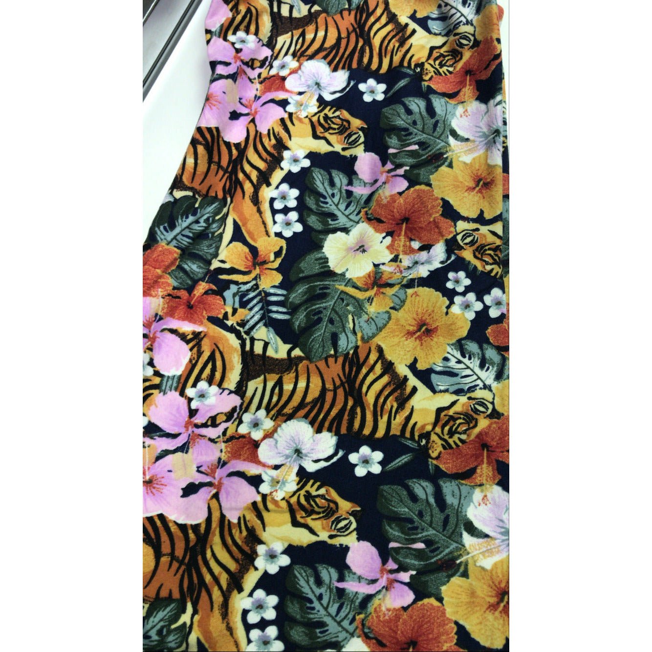 Jungle themed Printed Leggings- Friendz Leggings Apparel