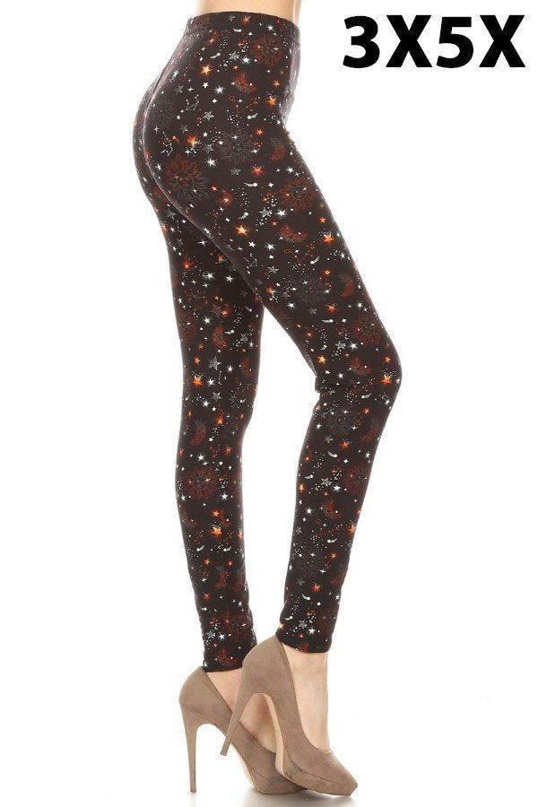 Legging adulte Universe 3X-5X