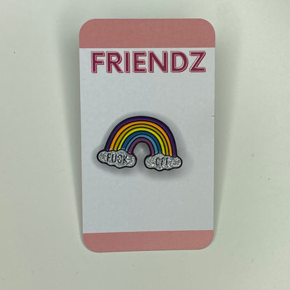 Rainbow Enamel Lapel Pin