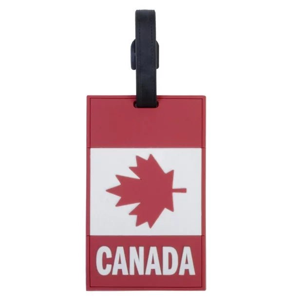 Étiquette de bagage souvenir du Canada