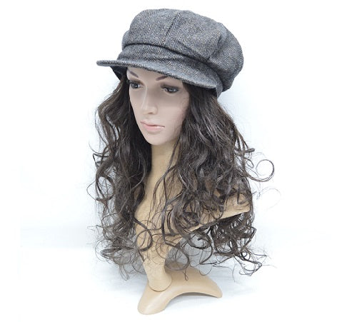 PREORDER Chevron News Boy Style Ladies Hat