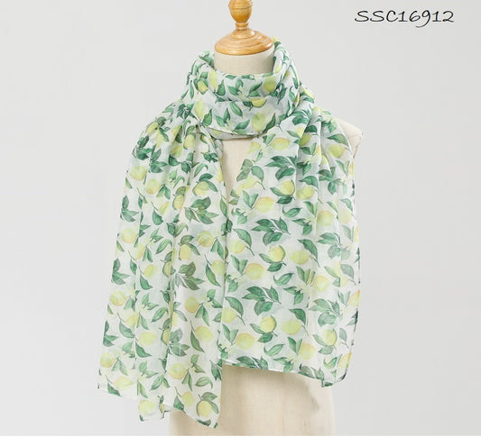 PREORDER Lemon Ladies Fashion Scarf