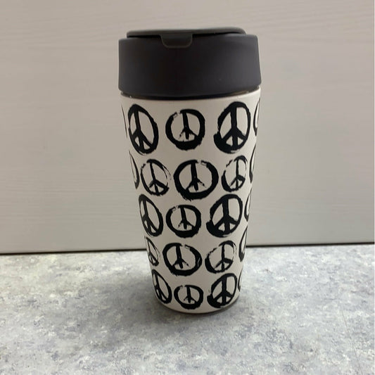 Peace Sign Climate Positive To Go Cup