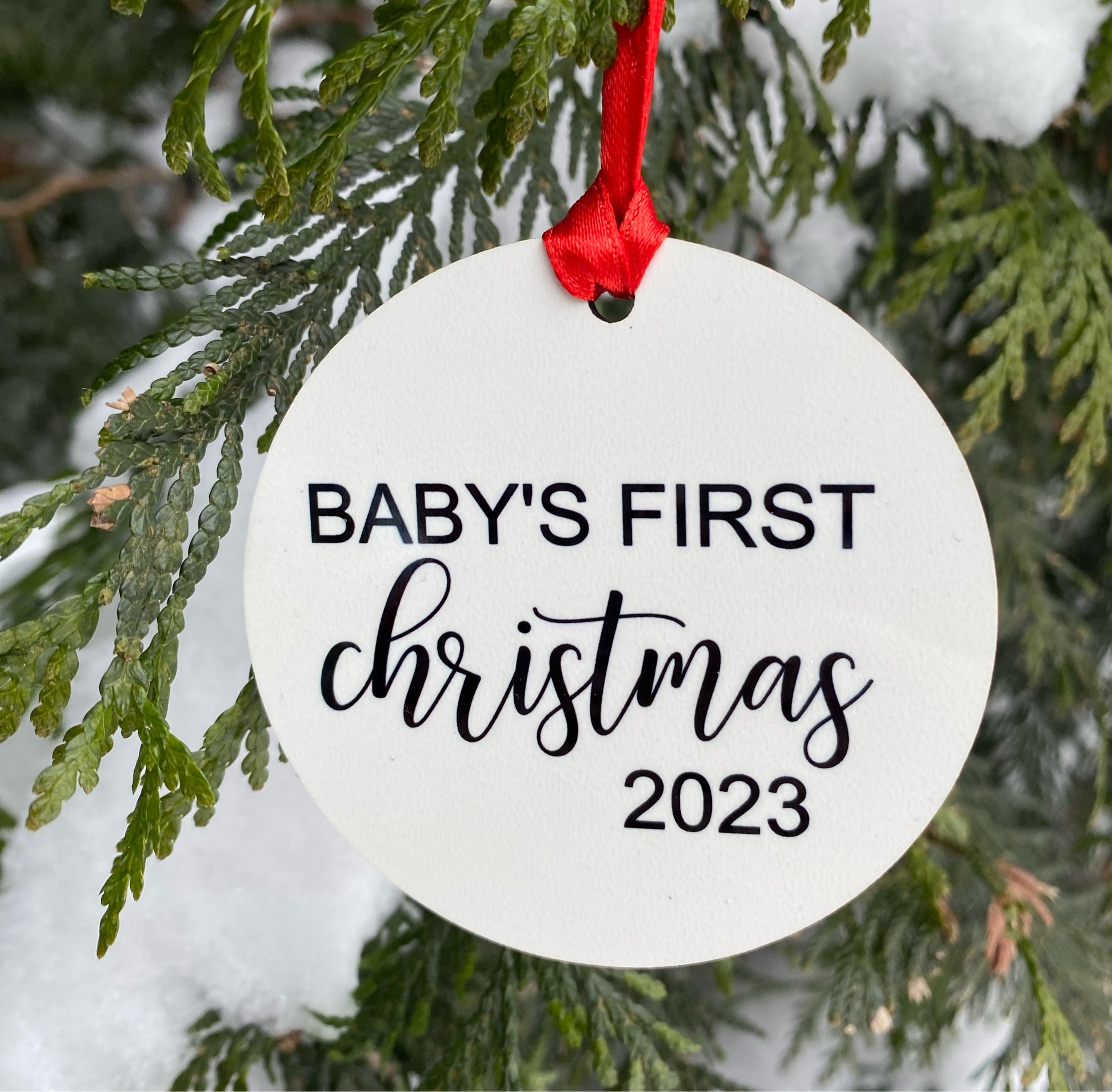 baby's first Christmas 2023