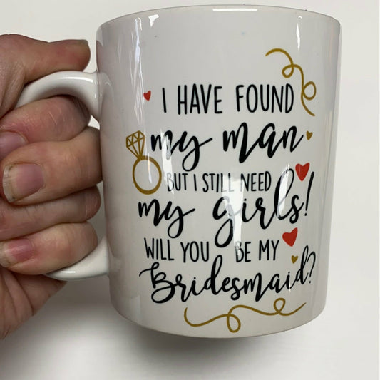 Bridesmaid Mug 11)Z