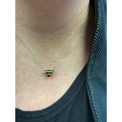 Silver 925 Honeybee Necklace