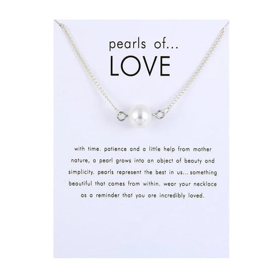 Pearls of LOVE Necklace