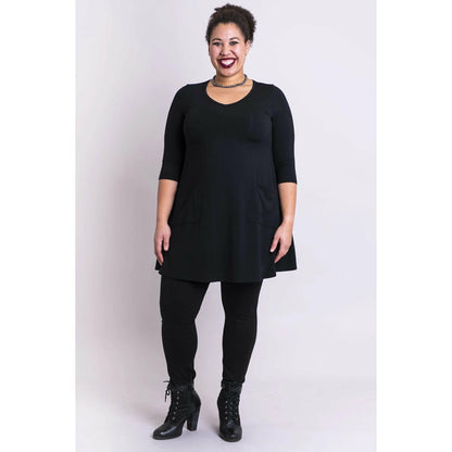 Veronica Tunic Bamboo Basic Top with Reinforced Pockets