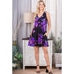FINAL SALE- Violet Floral Tunic Dress